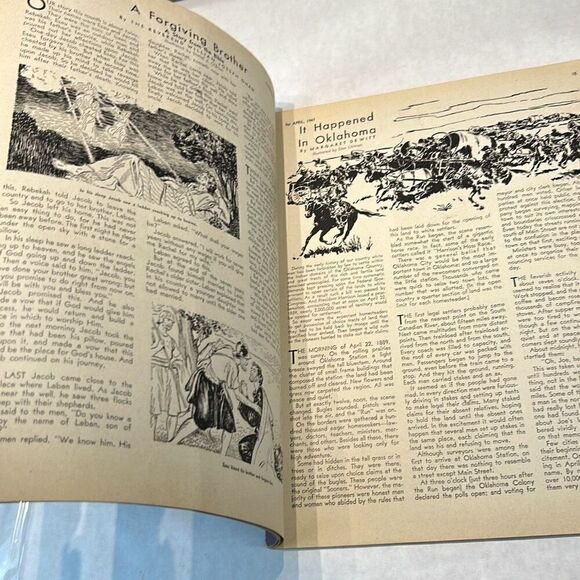VTG Children's Activities For Home & School Magazine Book April 1947 - Picture 8 of 8